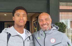 Chelsea Prodigy Chizzy Ezenwata Meets Super Eagles Coach Éric Chelle in Brentford – Nigeria’s Future No. 9?