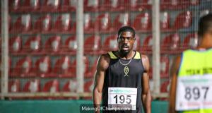 Chidi Okezie Blazes To Season’s Best of 44.98s At Kip Keino Classic, Finishes Second Behind Record-Breaking Zakithi Nene