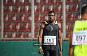 Chidi Okezie Blazes To Season’s Best of 44.98s At Kip Keino Classic, Finishes Second Behind Record-Breaking Zakithi Nene
