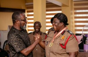 Ghana Armwrestling And Fire Service Forge Development Partnership