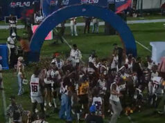 BREAKING: Warriors Stun Unbeaten LA Knights To Win Showtime Bowl XII – ₦10 Million Glory Sealed In Electrifying Finale