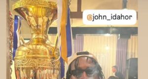 Nigerian Star John Idahor Fires TEFIK ÇANGA to Historic Promotion in Kosovo