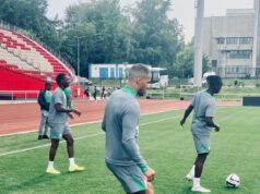 Super Eagles Complete Camp Ahead of Friendly Against Russia
