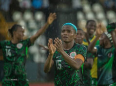 Ajibade Basks In Falcons’ Victory, Credits Fans For Their Support and Motivation