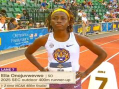 Ella Onojuvwevwo Makes History With Fastest Nigerian Women’s 400m Time In 25 Years At NCAA Championships