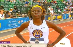 Ella Onojuvwevwo Makes History With Fastest Nigerian Women’s 400m Time In 25 Years At NCAA Championships