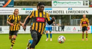 From Lagos To Aarhus: Oluwatobiloba Olalere Makes History With Aarhus Fremad’s Promotion To Danish First Division