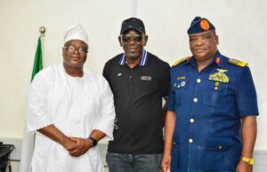 Nigerian Air Force Delegation Meets Presidential SSA Adeboye, Explores Strategic Partnership On Youth and Sports Development