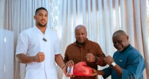 Anthony Joshua Offered Ghanaian Citizenship by President Mahama During Historic Visit
