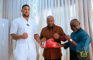 Anthony Joshua Offered Ghanaian Citizenship by President Mahama During Historic Visit