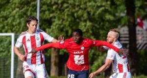 Promise Victor Shines Again as He Scores in FS Jelgava’s Draw Against FK Tukums