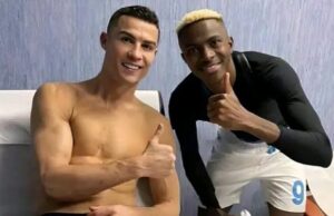Osimhen Reveals Inspirational Encounter With Ronaldo: “Even if We Lost 10-0, I Just Wanted That Picture”