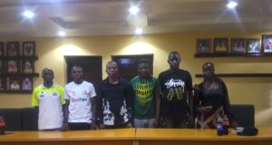 Ijebu North East LG Backs Grassroots Sports Revival as Coaches Pay Courtesy Visit
