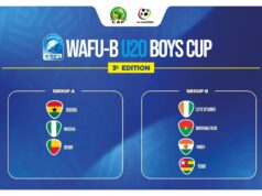 WAFU-B U20 Boys” Cup Draw: Nigeria Lands in Group A Alongside Ghana and Benin Republic