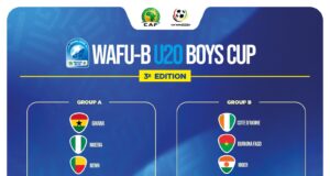 WAFU-B U20 Boys” Cup Draw: Nigeria Lands in Group A Alongside Ghana and Benin Republic