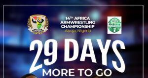 29 Days to Go: Africa’s Strongest Athletes Set to Storm Abuja for Armwrestling Showdown
