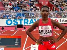 Amusan Blazes to Victory in Ostrava, Reaffirms Dominance in Women’s 100m Hurdles