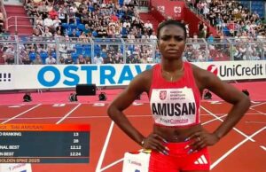 Amusan Blazes to Victory in Ostrava, Reaffirms Dominance in Women’s 100m Hurdles