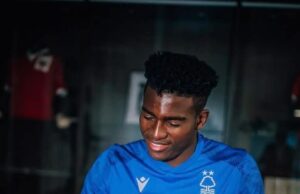 BREAKING: Taiwo Awoniyi Signs Three-Year Contract Extension With Nottingham Forest