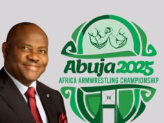 ABUJA ON FIRE: Wike Set To Receive Championship Torch As Countdown To Africa’s Biggest Armwrestling Event Begins