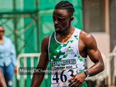 Alaba Akintola Shatters Personal Best In 200m, Emerges Nigeria’s Fastest This Year