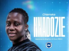 Super Falcons Goalkeeper Nnadozie Chiamaka Signs For Brighton Women In England