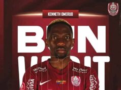 Veteran Super Eagles Defender Kenneth Omeruo Joins Romanian Giants CFR Cluj