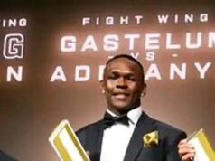 Israel Adesanya Inducted Into UFC Hall Of Fame, Cements Legacy In Mixed Martial Arts History