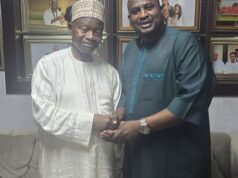 Water FC CEO MK Meets NOC President Habu Gumel, Shares Vision for Grassroots Sports Development