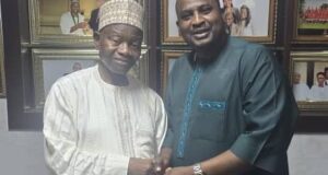 Water FC CEO MK Meets NOC President Habu Gumel, Shares Vision for Grassroots Sports Development