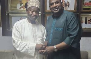 Water FC CEO MK Meets NOC President Habu Gumel, Shares Vision for Grassroots Sports Development