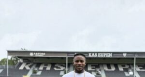 Just-In: KAS Eupen Sign Nigerian Forward Ade Oguns on Permanent Deal from Caracas FC