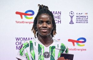 Esther Okoronkwo Named Woman of the Match as Super Falcons Claim 10th WAFCON Title