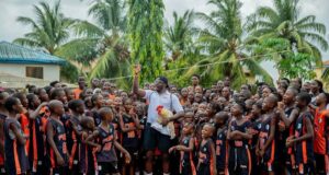 Sango Ota-Born Basketball Star Gives Back to Hometown, Drills Water Wells for Community
