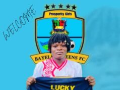 NWFL: Bayelsa Queens FC Confirm Signing of Lucky Mary from Abia Angels