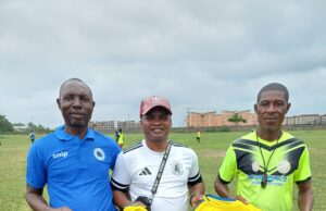 Swiss Based Coach Adeyemi Charts Grassroots Football Development With Badagry United FC Director, Danladi Musa