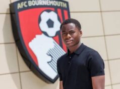 Nigerian Teen Kobaro Akaunu Signs Two-Year Scholarship Deal with AFC Bournemouth