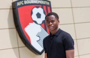 Nigerian Teen Kobaro Akaunu Signs Two-Year Scholarship Deal with AFC Bournemouth