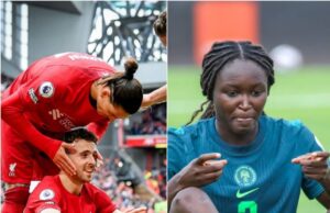 Rinsola Scores Debut WAFCON Goal, Pays Tribute to Late Liverpool Striker, Diogo Jota