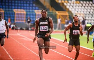 Olaolu Jason Olatunde Blazes to 10.13s PB to Win SWAC 100m Title in Abeokuta