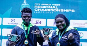 Kuti Sets New Record as Ojomu Clinches Maiden Title at 2025 ITTF Africa West Regional Championships