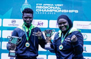 Kuti Sets New Record as Ojomu Clinches Maiden Title at 2025 ITTF Africa West Regional Championships