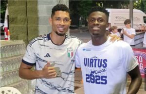 Ojeli Battles Idol Van Niekerk in Thrilling Sprint Showdown in Italy