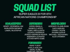 Squad List Released as CHAN Eagles Depart for Zanzibar