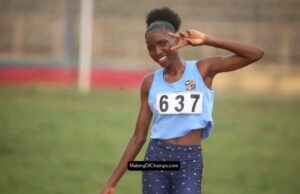 Teen Sensation Mary Chioma Edeh Shines Bright, Wins First National Title in 800m