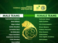 Safety Babes, Tojemarine Set To Defend Titles As Ardova Handball Premier League 2025 Kicks Off In Benin