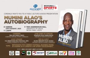 Mumini Alao ‘Drags’ Fashola, Enoh, Dikko, Gusau To University Of Lagos