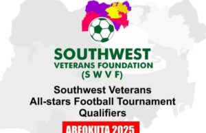 Yocateco CEO Hon. Yakubu Imadu Backs South West Veterans Football Qualifier In Abeokuta