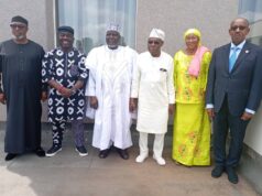 Ahead CAA U-18/20: CAA President, AFN President, NSC DG Visit Former President Obasanjo