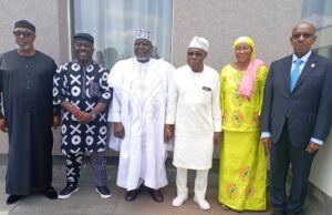 Ahead CAA U-18/20: CAA President, AFN President, NSC DG Visit Former President Obasanjo